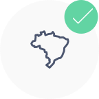Atuação em todos os estados do Brasil
